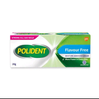 Polident 3D Hold Denture Adhesive Cream Flavour Free 20 Gr
