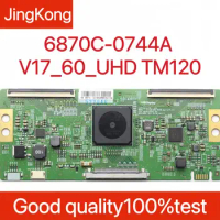 Tcon Board 6870C-0744A V17_60_UHD TM120 TV Board V17 60 UHD for TV Original Logic Board T-con 6870C 0744A