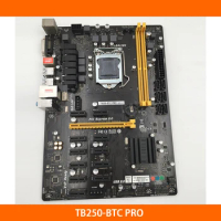 Fast Ship Motherboard For BIOSTAR B250 LGA 1151 32GB ATX DDR4 PCI-E 3.0 Professional Board TB250-BTC PRO