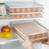 廚房24格雞蛋盒冰箱保鮮盒便攜野餐雞蛋收納盒塑料雞蛋盒蛋托