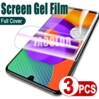 3PCS Water Gel Film For Samsung Galaxy M32 M31 M22 M21 A32 5G Hydrogel Front Screen Protector Samung M 32 31 22 Not Safety Glass