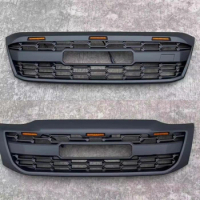 New Style Grille with Lamp Radiator Grill for Toyota HiLux Vigo 2005-2014 Modified Bumper Net Mask Car Accessories