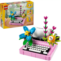 【LEGO 樂高】31169 202501 創意大師三合一系列 - 花飾打字機