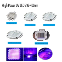 10W 20W 30W 50W 100W 395NM UV Ultra Violet High power LED for Aquarium