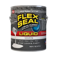 【FLEX SEAL】LIQUID萬用止漏膠 亮白色 1加侖(FLEX SEAL LIQUID)