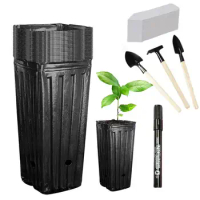Tall Outdoor Pots Big Garden Containers For Plants Outdoor With Drainage Hole Flower Pots Outdoor 20 Pcs Plant Containers