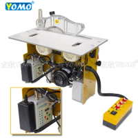 Dust-Free Lifting Table Saw Multifunctional Woodworking Sliding Table Saw Precision small table panel saw 45/90 degree