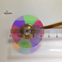 Original Color Wheel For BenQ W1070 /W1070+ Projector Color Wheels,6 segments 44mm(red-blue-green)