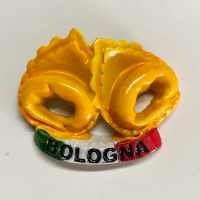 Bologna Big sausage 3D refrigerator magnet Tourist souvenirs Refrigerator magnet decoration supplies