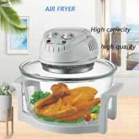 Electric Deep Fryer 12L Commercial Air Fryer Multi-Function Convection Oven Baking Air Furnace Heatwave Furnace Fries Machine