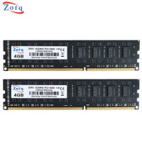 2pcs Zorq DDR3 DDR2 RAM 2GB 4GB 1333MHz 800MHZ 1600MHz 1866MHz PC2-6400 PC3-12800 PC3-14900 PC3 Desktop Memory DDR3 8GB RAM