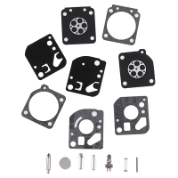 Kit pembinaan semula karburetor, 15 keping / set, untuk Zama RB-29 Ryobi, 26cc dan 30cc, perapi