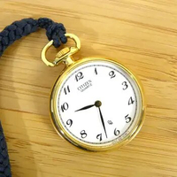 Japanese Ceramic Gilded citizen Pocket small Watch