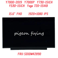 For Lenovo Legion Y7000-2019 Y7000P Y730-15ICH Y530-15ICH Yoga 720-15IKB laptop Screen 1920*1080 IPS 15.6" FHD FRU: 5D10M42890