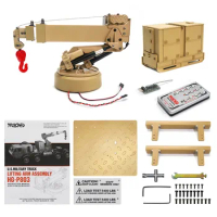 HG-P803 RC Crane Assembly Heavy-duty Military Card Upgrade Boom Modification Upgrade Parts Mechanical Crane