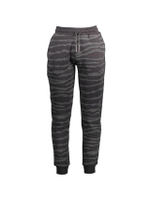 Mens Tiger Stripe Lounge Pants in Dark Grey