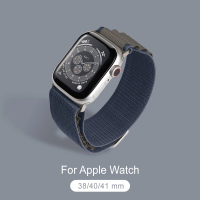 【General】Apple Watch 高山錶帶 蘋果手錶適用 38/40/41mm - 灰藍(手錶 錶帶)
