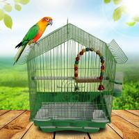 鳥籠 虎皮鸚鵡子文鳥珍珠鳥牡丹相思鸚鵡鐵藝養殖小型外帶【MJ6188】