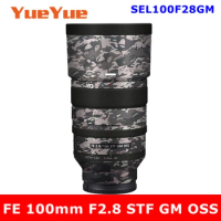For Sony FE 100mm F2.8 STF GM OSS ( SEL100F28GM ) Anti-Scratch Camera Lens Sticker Protective Film Body Protector Skin Cover