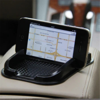 Black Pad Car Anti Slip Mat Car Electronics Silica Gel Magic Sticky Pad Mat for Mobile Phone