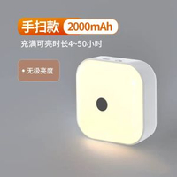 內地直送 - 廚房切餸照明燈超亮磁啜充電超長續航觸控開關人體手掃感應櫥櫃燈