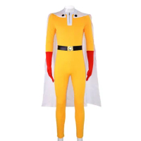 Anime One Punch-Man Cosplay Saitama Male Costume