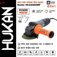 Máy Mài Cầm Tay HUKAN HK-AG5030RP/ Công tắc sườn/Công Suất 900w/Có tính năng Chống khởi động lại dụn