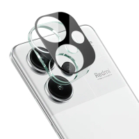 【IMAK】Redmi 紅米 Note 13 Pro+ 5G 鏡頭玻璃貼(一體式/曜黑版)