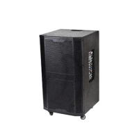 3 Way 15inch Large Sound Outdoor Rechargeable Portable Karaoke Speaker with Battery and Wheels