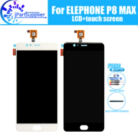 Elephone P8 MAX LCD Display+Touch Screen 100% Original Tested LCD Digitizer Glass Panel Replacement For Elephone P8 MAX