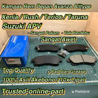 Kampas Rem Avanza Rush Terios Xenia APV Taruna Depan 100% Asli Akebono