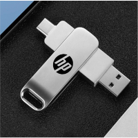 HP USB 3.0 ổ USB nhỏ 2 trong 1 HP kép Loại C USB Flash 1TB 2TB 4TB 8TB 16TB tinh thần tốc độ cao U Ổ