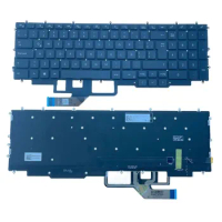 New Latin Laptop Backlit Keyboard For Dell G7 7587 7588 7700 7790 Notebook PC Replacement 0Y92PT 0KN4-0U1SP13
