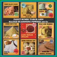 Bumbu Tabur Paket Asin Lengkap Bubuk Kiloan Rasa Balado Ayam Keju Cabe