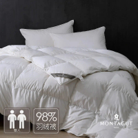 【MONTAGUT 夢特嬌】匈牙利98%羽絨被(180x210cm-雙人)