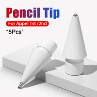 Pencil Tips For Apple Pencil 1st/2nd Replacement Tip Compatible For iPad Apple Pencil 1/2 Stylus Generation Spare Nib Accessorie