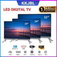 Kkjbl TV digital TV 19 inch/22 T2 /22 inch /24 inch/26 inch /32 inch HD eviyen with VGA &amp; IDSB-T2/MyTV build-support