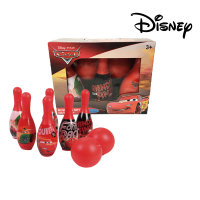 【Disney 迪士尼】汽車總動員保齡球玩具組(平輸品)