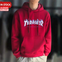 Áo Hoodie Thrasher, Áo Hoodie Dài Tay, Dành Cho Nam Và Nữ, Quần Áo Nam, Áo Sơ Mi Hoodie, Áo Hoodie T