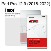 【iMos】3SAS系列保護貼 Apple iPad Pro 12.9 (2018-2022) 超潑水、防污、抗刮