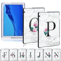 Tablet Case for Huawei MediaPad M5 10.8"/M5 Lite 10.1"/M5 Lite 8/T5 10 10.1"/T3 10 9.6"/T3 8.0" Whitemarble Series Hard Shell