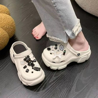厚底增高洞洞鞋 crocs 洞洞鞋 厚底洞洞鞋 洞洞鞋女 增高涼鞋 高跟洞洞鞋 厚底涼鞋/拖鞋 女生洞洞鞋