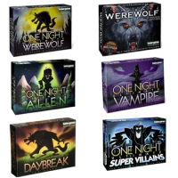Board Games - For Collectible Hobbies | One Night Ultimate Werewolf | Board Games | Ages 8+ | 3-10 players