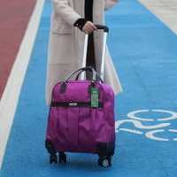 背包 旅行包拉桿包女手提韓版短途大容量行李袋飛機輪軟箱男輕便潮簡約 交換禮物