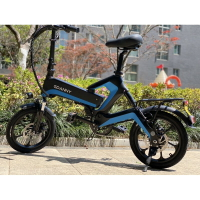 【全新現貨】德國GDANNY K6電動自行車折疊鋰電池電瓶車代步助力電單車超輕電動車