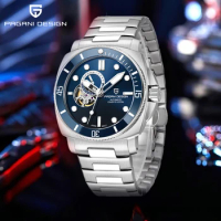 Pagani Design 2024 New PD1736 Men's Automatic Mechanical Watch Top of the line Sapphire Waterproof 200 meter Night Glow Watch fo