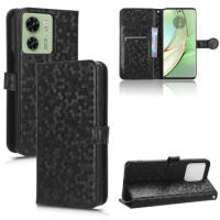 Leather Case Protect Cover For Motorola Moto Edge 40 Flip Stand Cover For Motorola Moto Edge40 Wallet Card Stand Phone Coque