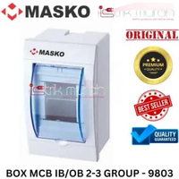 Masko 9803 Box MCB 2-3G 2-3 Group 3 G MCB Isi3 IB OB Tanam Tempel Inbow Outbow