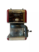 NEW LISTING[Used] DeLonghi kMix drip coffee maker red 6 cups DCM02RE
