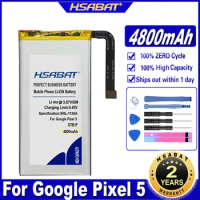 HSABAT GTB1F 4800mAh Battery for Google Pixel 5 Batteries